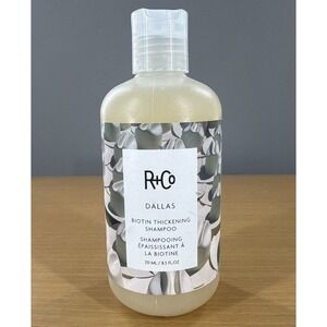 R Co Dallas Biotin Thickening Shampoo 8.5 oz 251ml Gluten Free Vegan